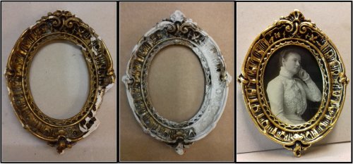 4. renowacja całkowita. Uzupełnienie ubytków, złocenie, patynowanie